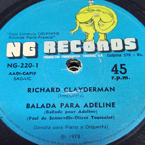 Simple Richard Clayderman Ng Records C8