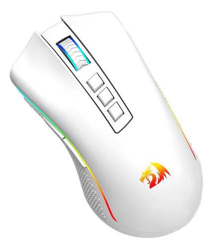 Mouse Gamer Cobra Pro M711-pro 8 16.000 Dpi Branco Wireless Branco