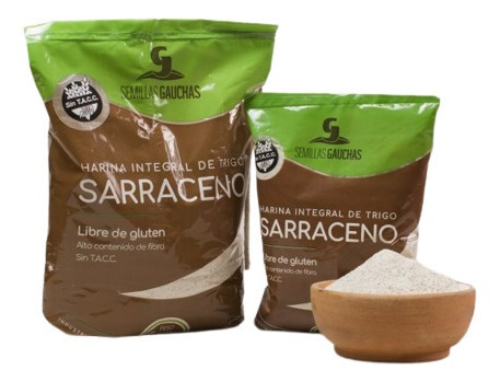 Harina De Trigo Sarraceno Integral X 1kg  (sin Tacc)