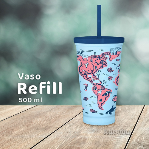 Imagen 6 de 10 de 24 Vaso Reutilizable Sorbete Diseño Artentino Adulto Niño