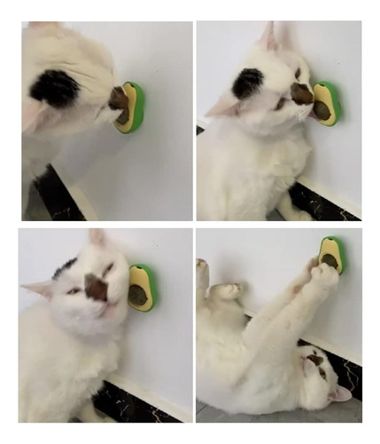 Kit Varinha Com Pena E 2 Abacates De Catnip Para Gatos