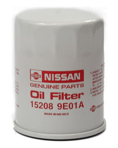 Filtro De Aceite Nissan Sentra Se-r 2007 Original