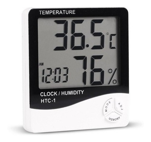 Termohigrometro Digital Medidor Temperatura Y Humedad