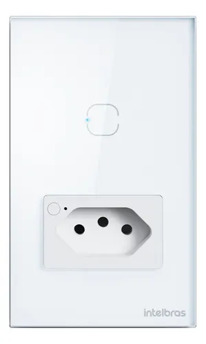 Tomada Com Interruptor Inteligente Wi-fi Ets 2001 Intelbras