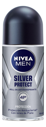 Antitranspirante En Roll On Nivea Men Silver Protect 50ml