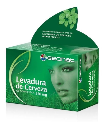 Geonat Levadura De Cerveza Acne Nutritivo 100 Comprimidos