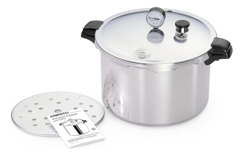 Olla A Presión Presto 01755, Aluminio, Capacidad 16 Cuartos