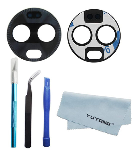 Yuyond Oem Original Black Back Rear Camera Glass Lens Replac