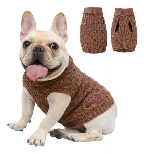 Suéter Para Perros Cuello Alto Suéteres De Punto Clásicos Pa