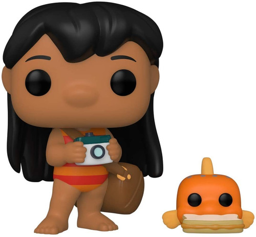 ¡funko Pop! Y Buddy: Lilo & Stitch, ¡lilo Con Pudge