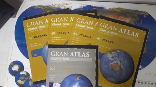 Gran Atlas Clarín 2000 La Tierra Desde El Satélite (Usado)