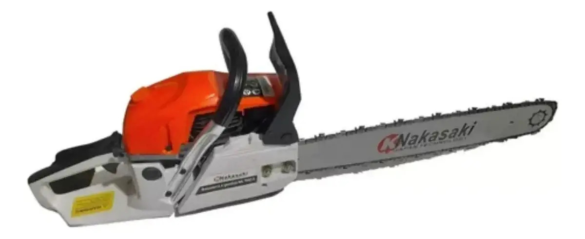 Motosserra Gasolina KNakasaki NK780ATS 78cc Sabre 55cm Laranja-escuro