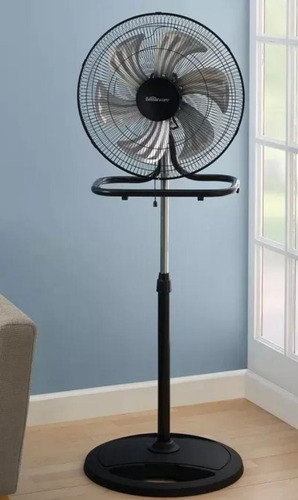 Ventilador 6 Aspas Venti Max Pro 50 Cm 60 Hz Negro Aluminio Aluminio 6