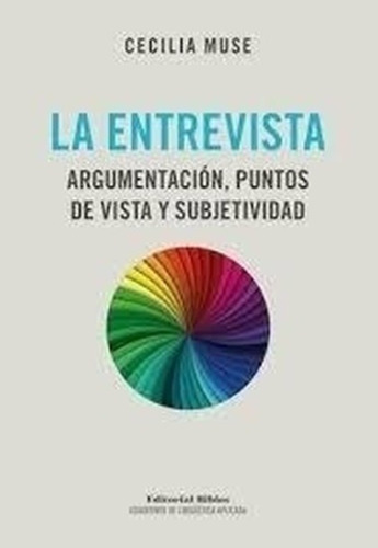 La Entrevista. Argumentación, Puntos De Vista Y Subjetividad, De Muse, Cecilia. Editorial Biblos, Tapa Blanda En Español, 2017