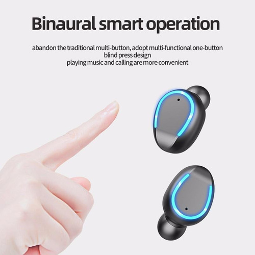 Audífonos Inalámbricos F9-5 Con Estuche Cargador 4000mah