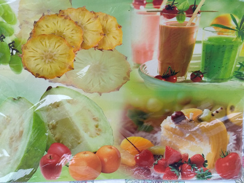 Individual De Mesa X 4. Tropic Frutas. Candy Bar!