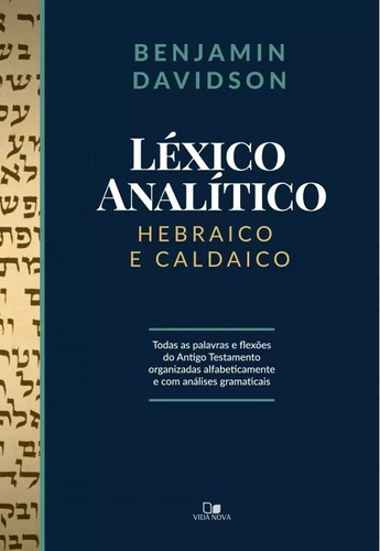 Léxico Analítico Hebraico E Caldaico Editora Vida Nova