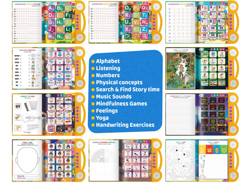 Cuaderno De Actividades De Aprendizaje Preescolar | Gufino B