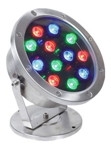 Reflector Lampara Led 12w 18w Sumergible Rgb Pileta