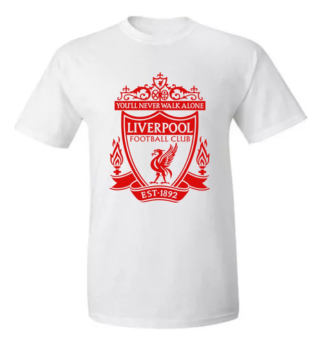 Remera De Algodón De Escudos Internacionales - Liverpool