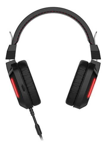 Imagen 2 de 6 de Audifono Gaming Alámbrico Negro 3.5mm Usb Havit H2168d