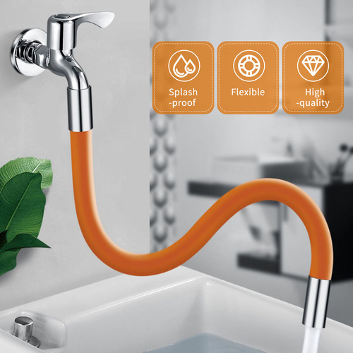 D Manguera De Extensión For Rociador De Grifo De 360° Con
