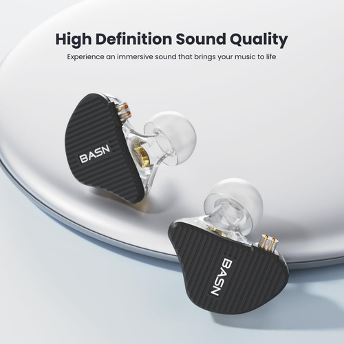 Basn Mix-pd In Ear Monitor,1planar Driver + 1dynamic Driver