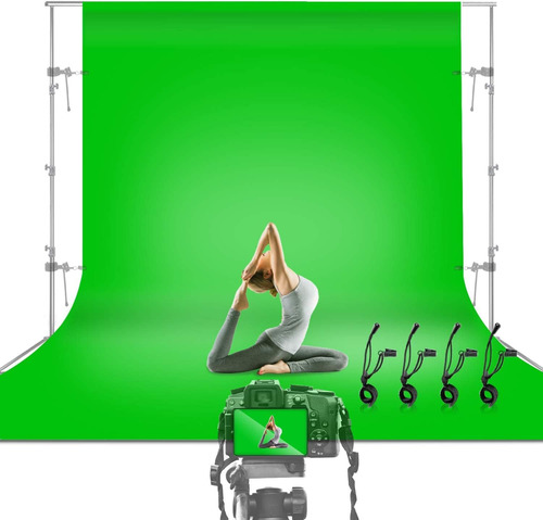 Julius Studio, 10 X 12 Pies, Pantalla Verde Chromakey, ...