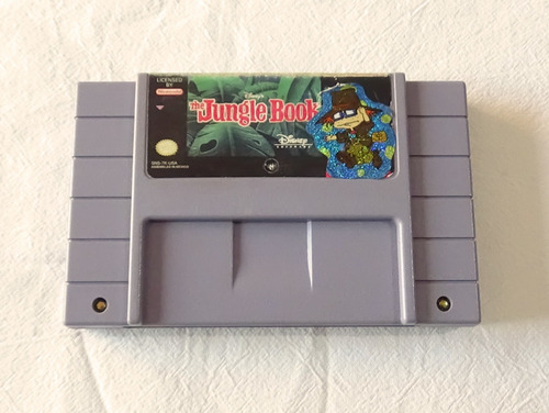 Disney The Jungle Book Juego Original Super Nintendo Majesco