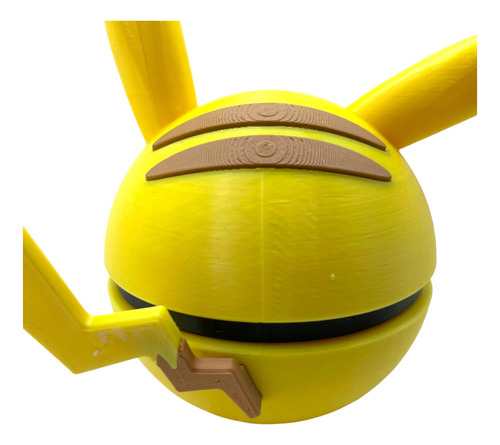 Pokebola Pokeball Con Diseño De Pikachu Ball Tamaño Real