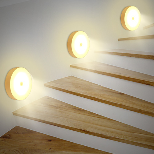Luces Nocturnas Led Usb, 5 Unidades, Luz Con Sensor De Movim