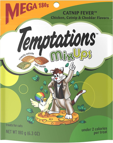 Temptations: Golosinas Para Gatos Low Calories 180 Gr Usa