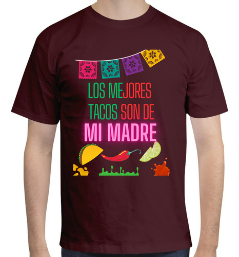 Playera Personalizada Mexicana - Los Mejores Tacos - México