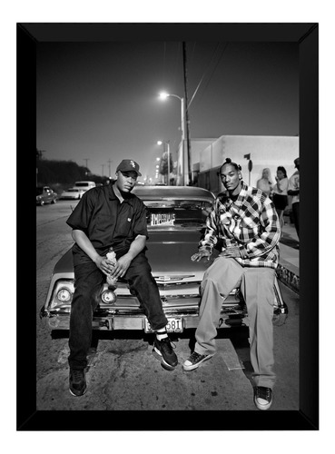 Quadro Rap Hip Hop Rapper Dr. Dre, & Snoop Dogg