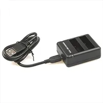 Comprar Cargador Usb Doble Para Baterías De Gopro Hero 4, Hero 4+
