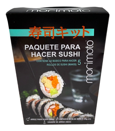 Imagen 1 de 5 de Paquete Básico Para Hacer Sushi