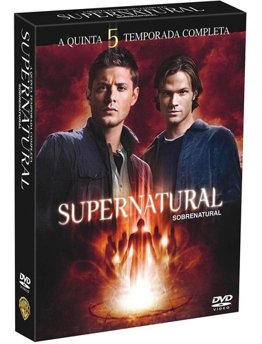 Supernatural 5ª Temporada - Box Com 6 Dvds - Jared Padalecki