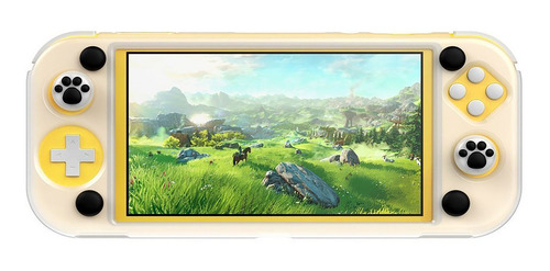 Imagen 4 de 7 de Funda Nintendo Switch Lite Baseus Proteccion Caidas Flexible
