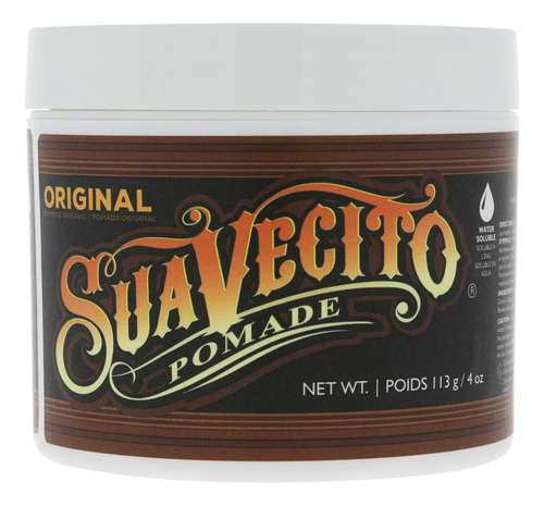 Pomada Suavecito Para Hombres - Brillo De Fijación Media, A