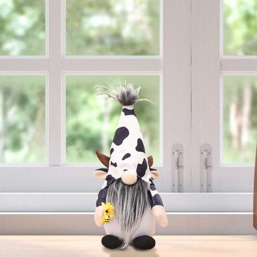 Adornos Navideños De Felpa Decoración De Gnomos Navideños De