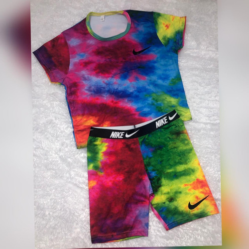 Nuevos Juegos De Crop Top Y Short Tie Dye 4500Talla S Al Xl
