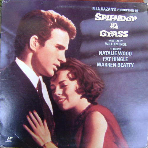 Splendor In The Grass 1961 Laserdisc 2 Laser Disc W Beatty (Usado)