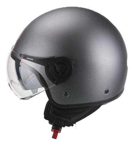 Imagen 1 de 3 de Casco Abierto Avx Fs710 Doble Visor Gris Mate Beitia Motos