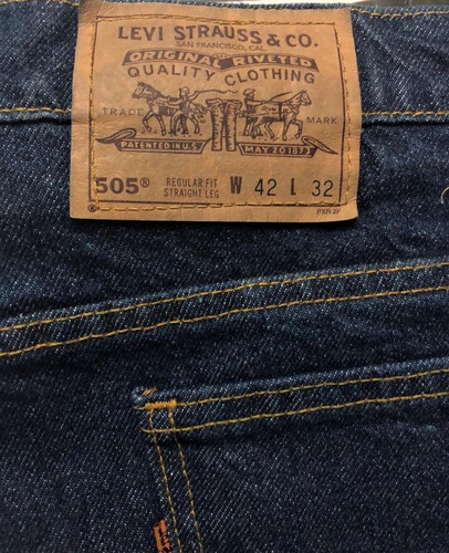 Vaquero Levi's 505 Genuino