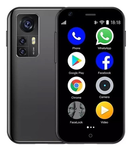 Smartphone Económico D18 C/android, 16gb De Ram, 1tb De Rom