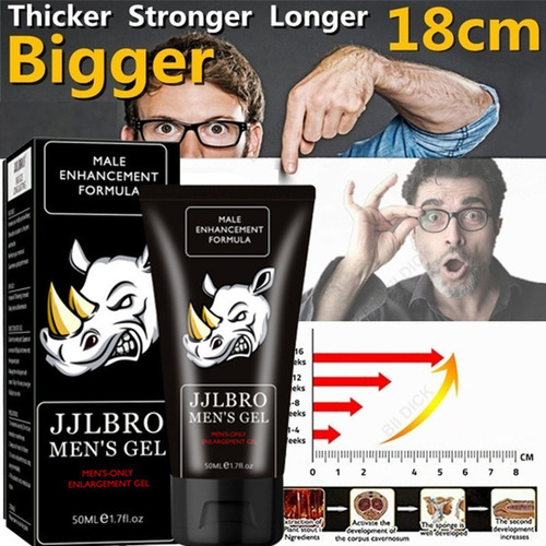 Crema Masaje Rhino Xxl, Crema Alargamiento Pene Gra