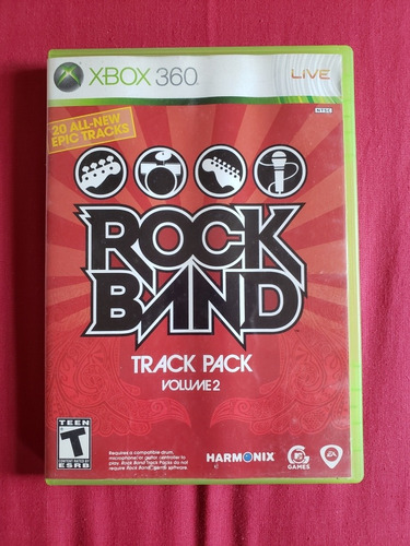 Rock Band Track Pack Volumen 2 Xbox 360