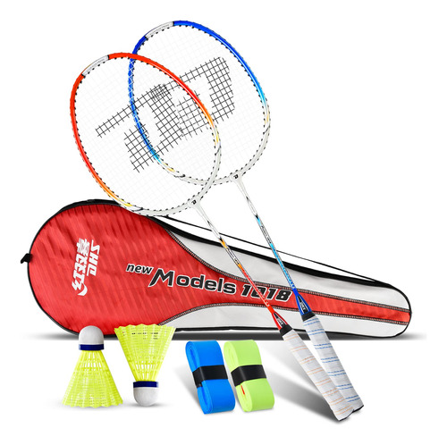 Raqueta Badminton Dhs Para 2 Jugador Volante