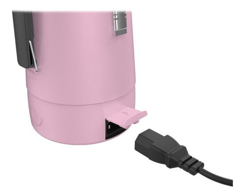Imagen 4 de 5 de Termo Eléctrico Peabody Pe-et1000p Etermo + Mate Rosa