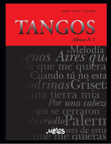 Libro: Tango N-5: Piano - Vocal - Guitarra (tango - Partitur